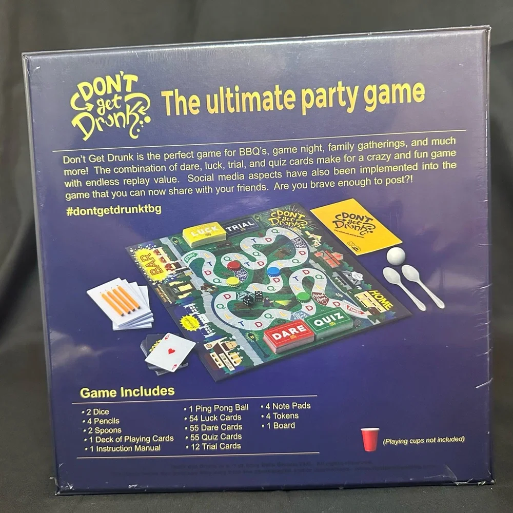 Don't Get Drunk - The Ultimate Party Game